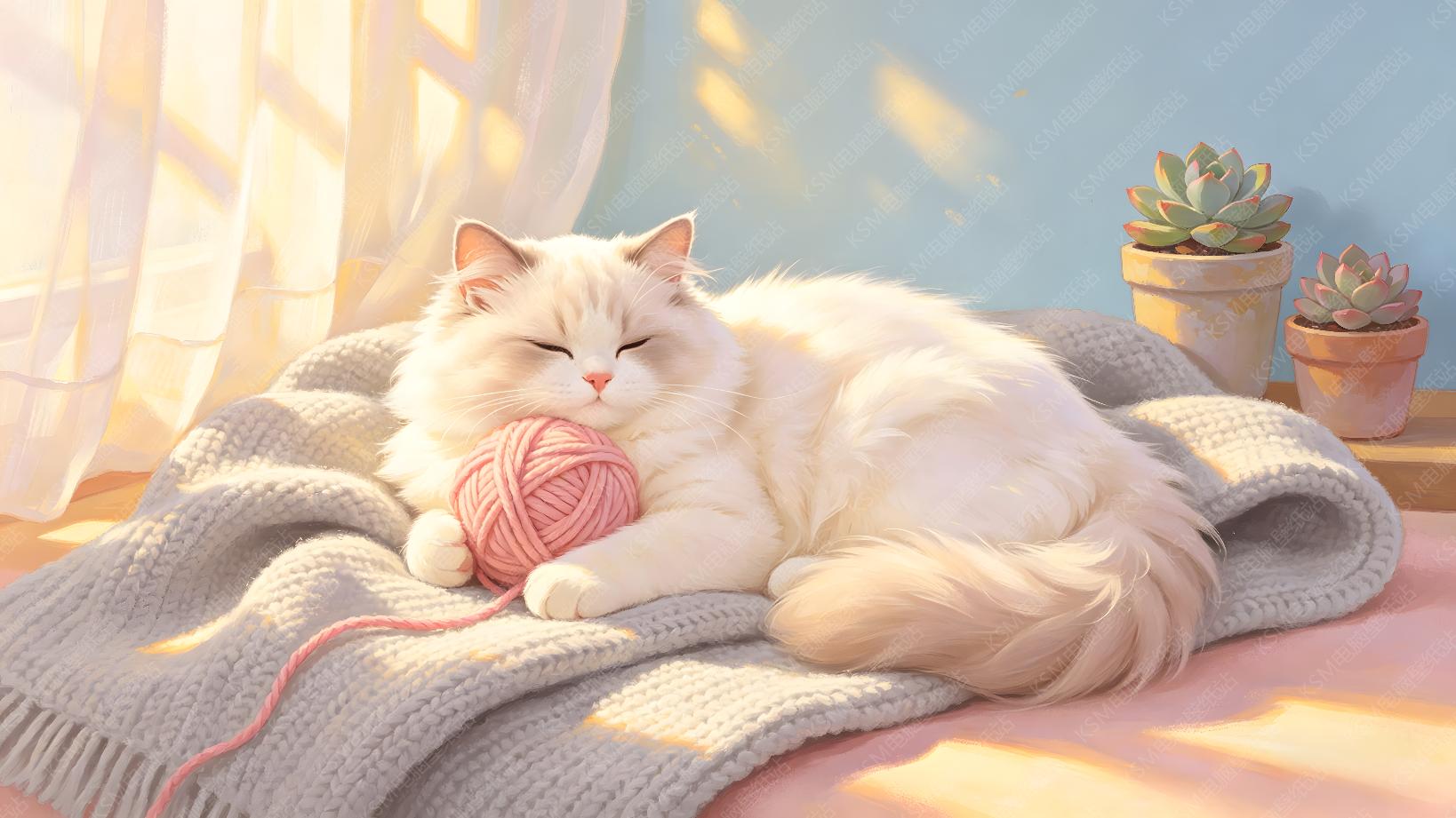 窗边布偶猫