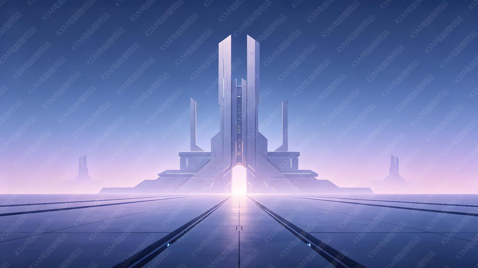 未来浮空都市
