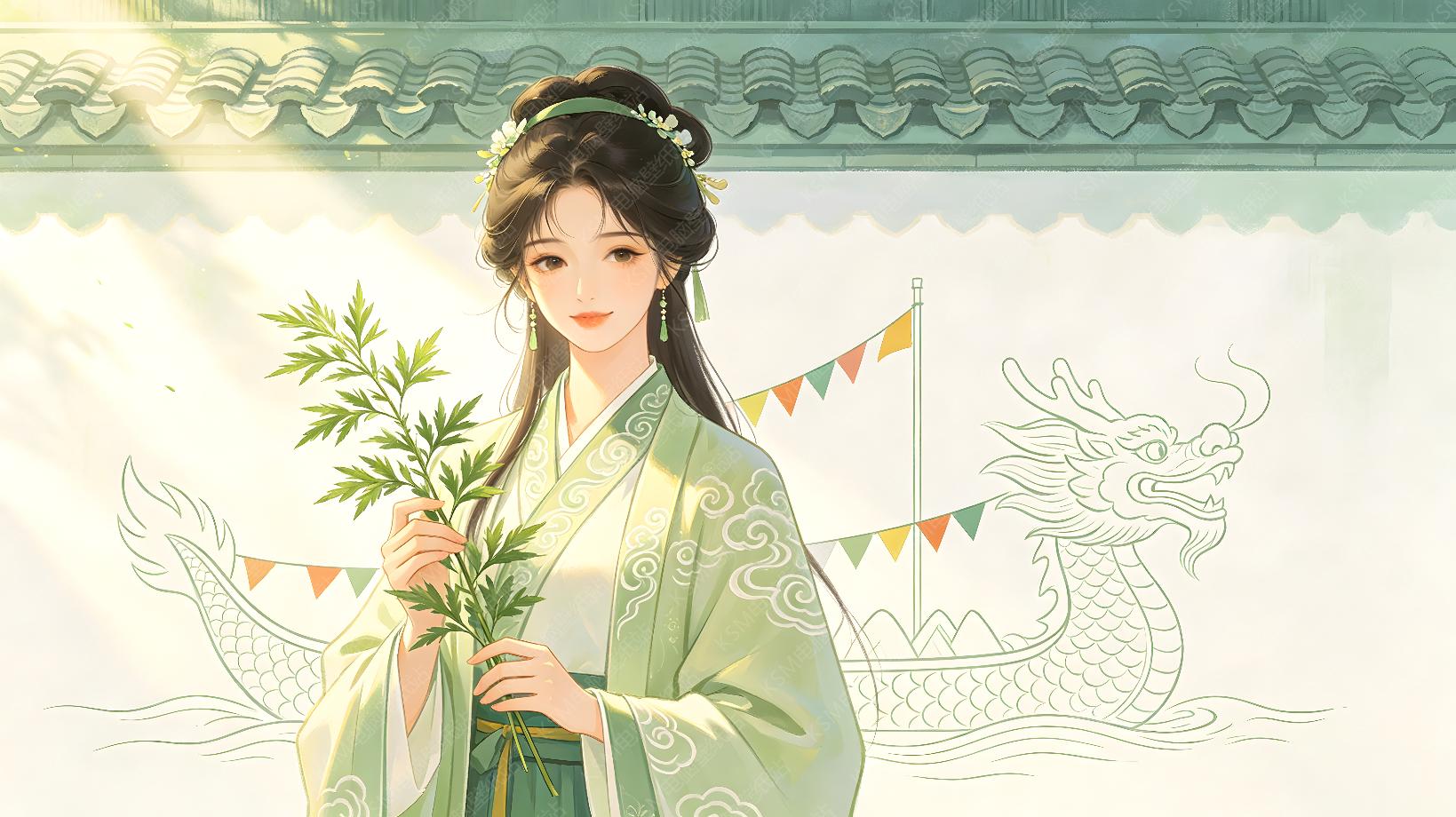 青衫执柳