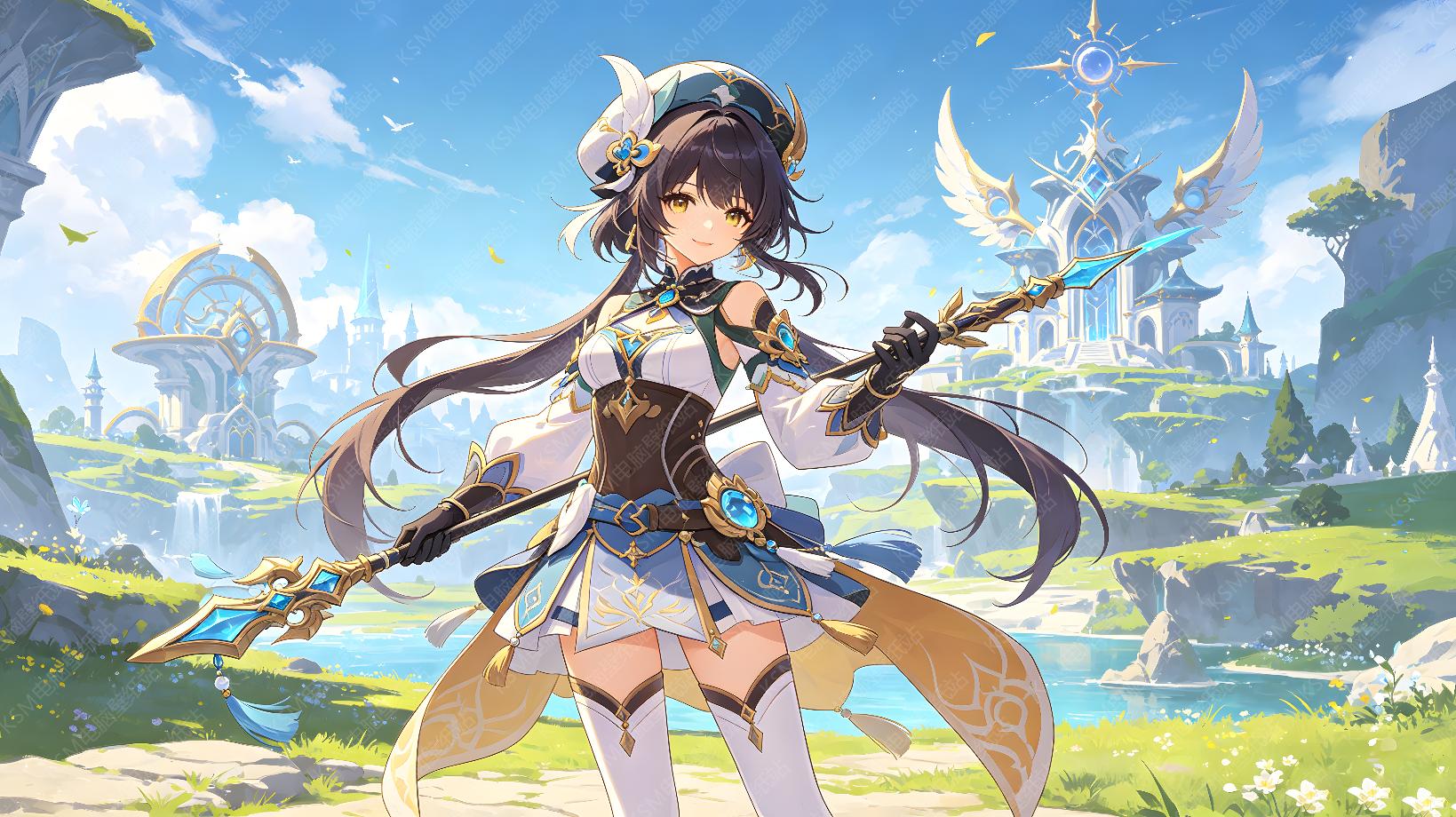 城前执枪少女