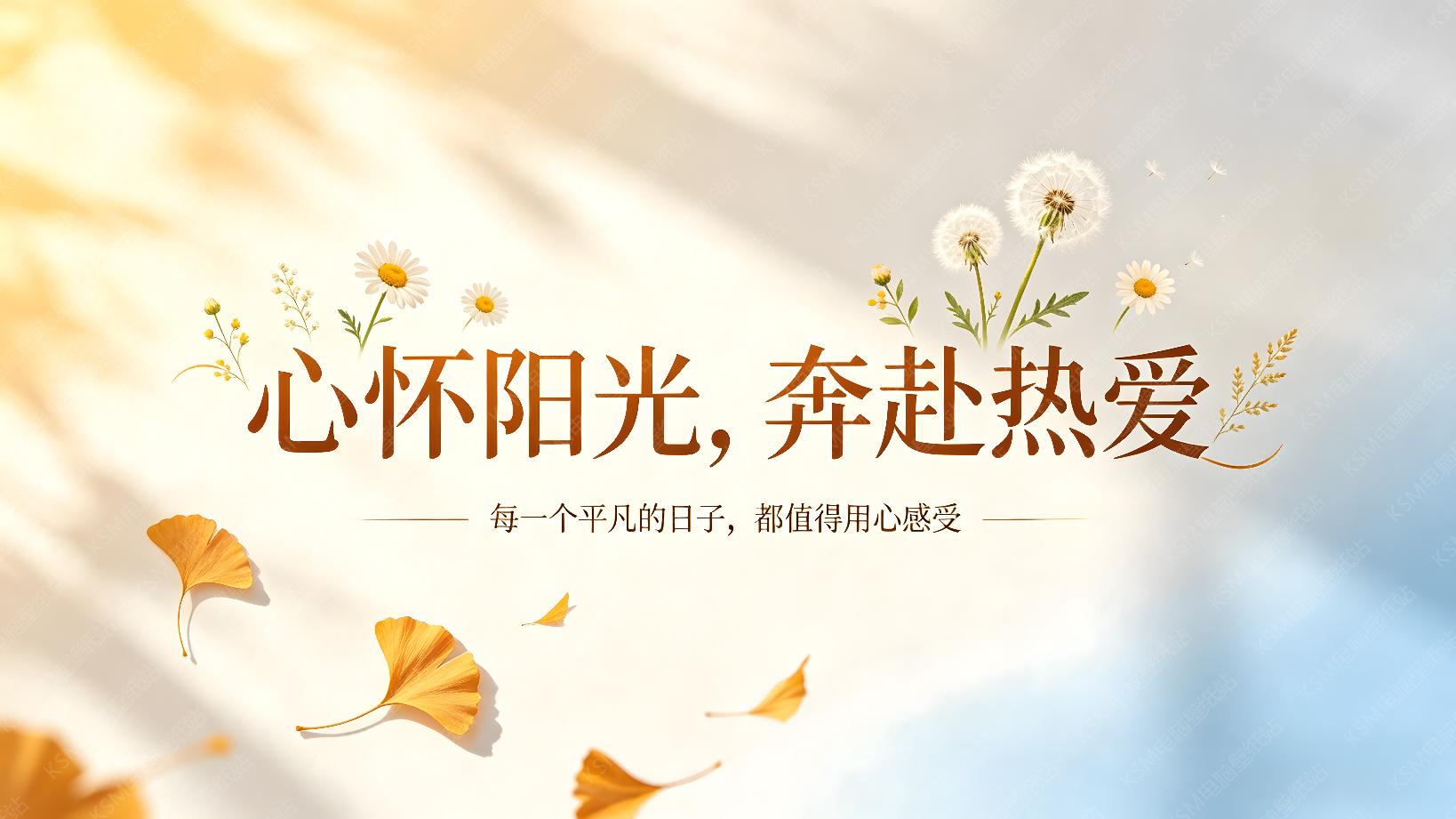 银杏暖阳
