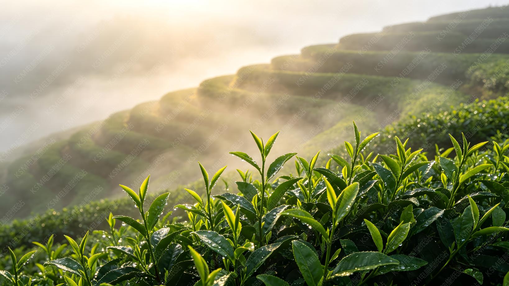茶山晨雾